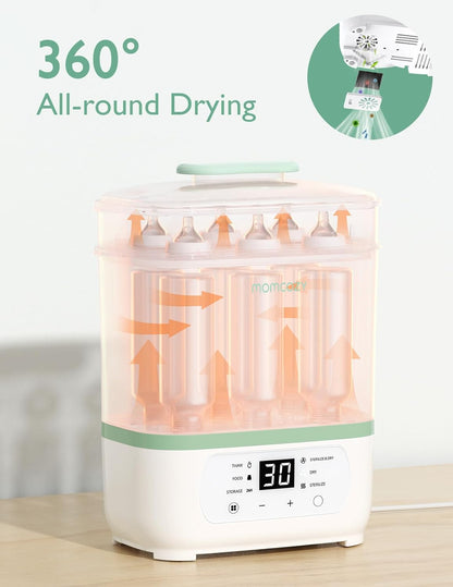 Momcozy Sterilizers & Warmer 8 in 1 Sterilizer and Dryer