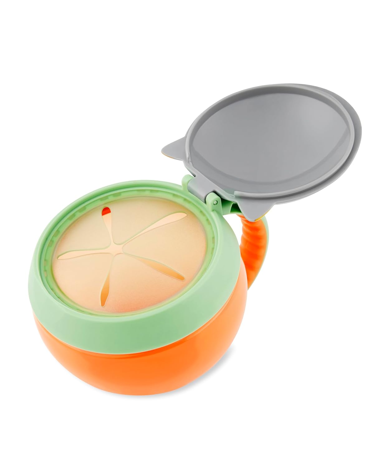 Skip Hop Zoo Snack Cup-Raccoon Bpa-Free, PVC-Free & Phthalate-Free with Capacity (222 Ml),Multicolor