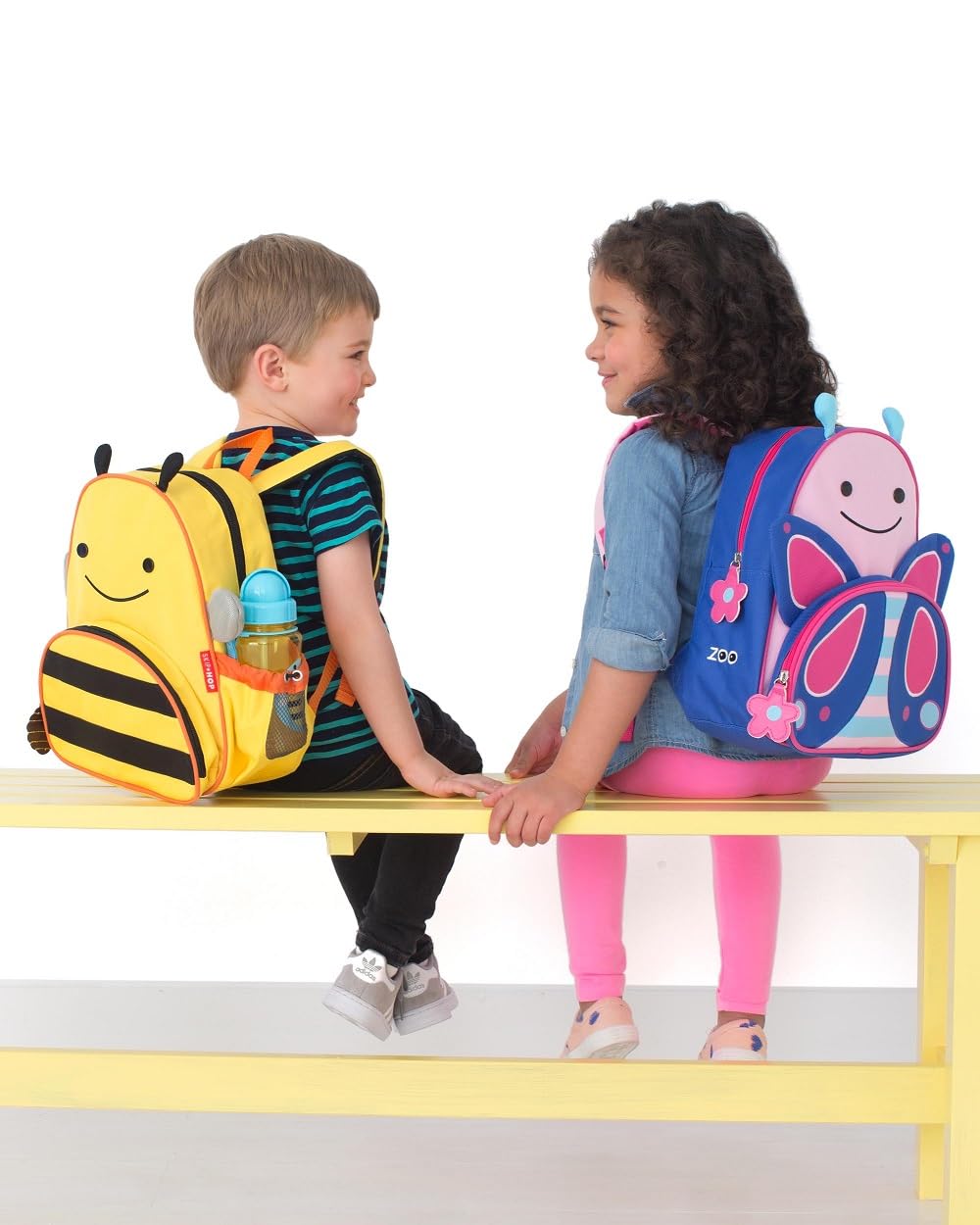 Skip Hop Zoo Little Kid Standard Backpack, Butterfly, 29.21L X 5.08W X 31.75H Cm, Multicolor