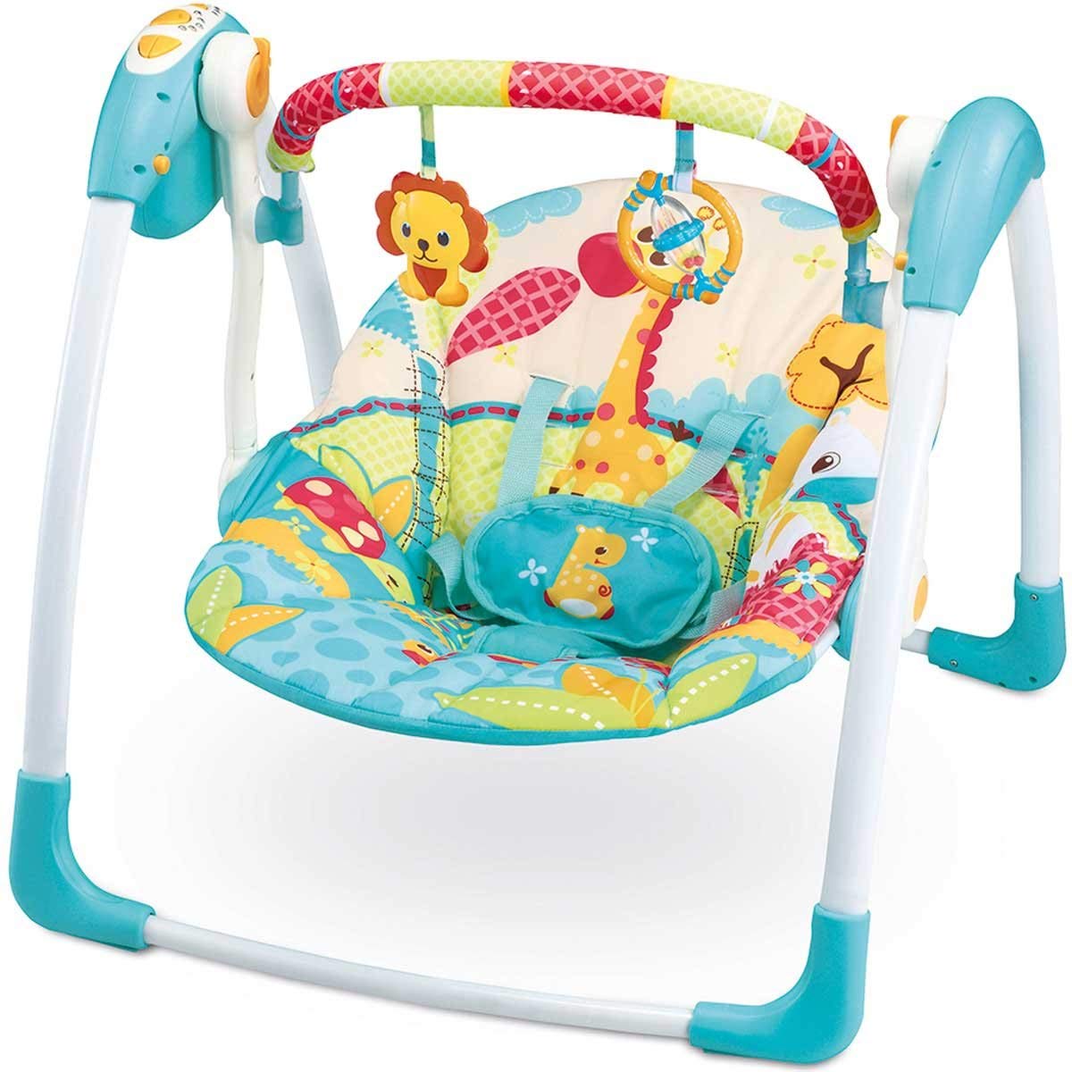 Mastela BG5063 Mastela Duluxe Portable Swing (Blue-6579), One Size