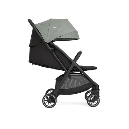 Joie Pact Pro Lightweight Compact Fold Stroller - Pram for Boys and Girls with Custom Recline, Front Swivel Wheels and UPF 50+ Canopy Stroller for Suitable from Birth to 22kg, Age 0 to 4 Years