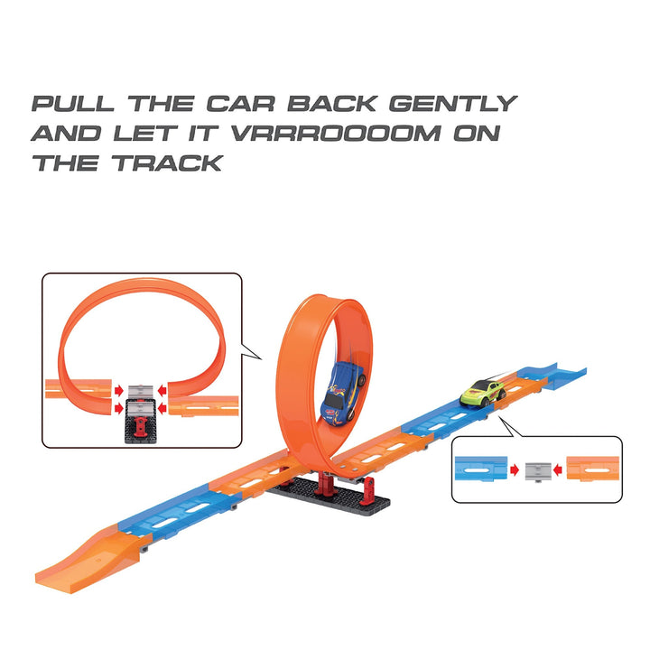 Playzu Pull Back Track Set-1A 6+Years