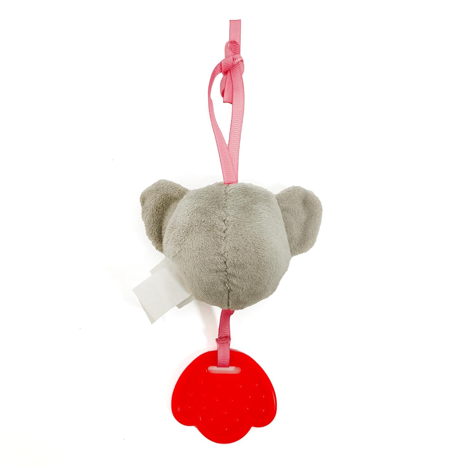 Nuluv Koala Teether Rattle Plush Toy, Soft & Cuddly with Stroller Attachment Ribbon for 3+ Months Babies