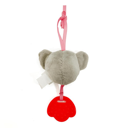 Nuluv Koala Teether Rattle Plush Toy, Soft & Cuddly with Stroller Attachment Ribbon for 3+ Months Babies