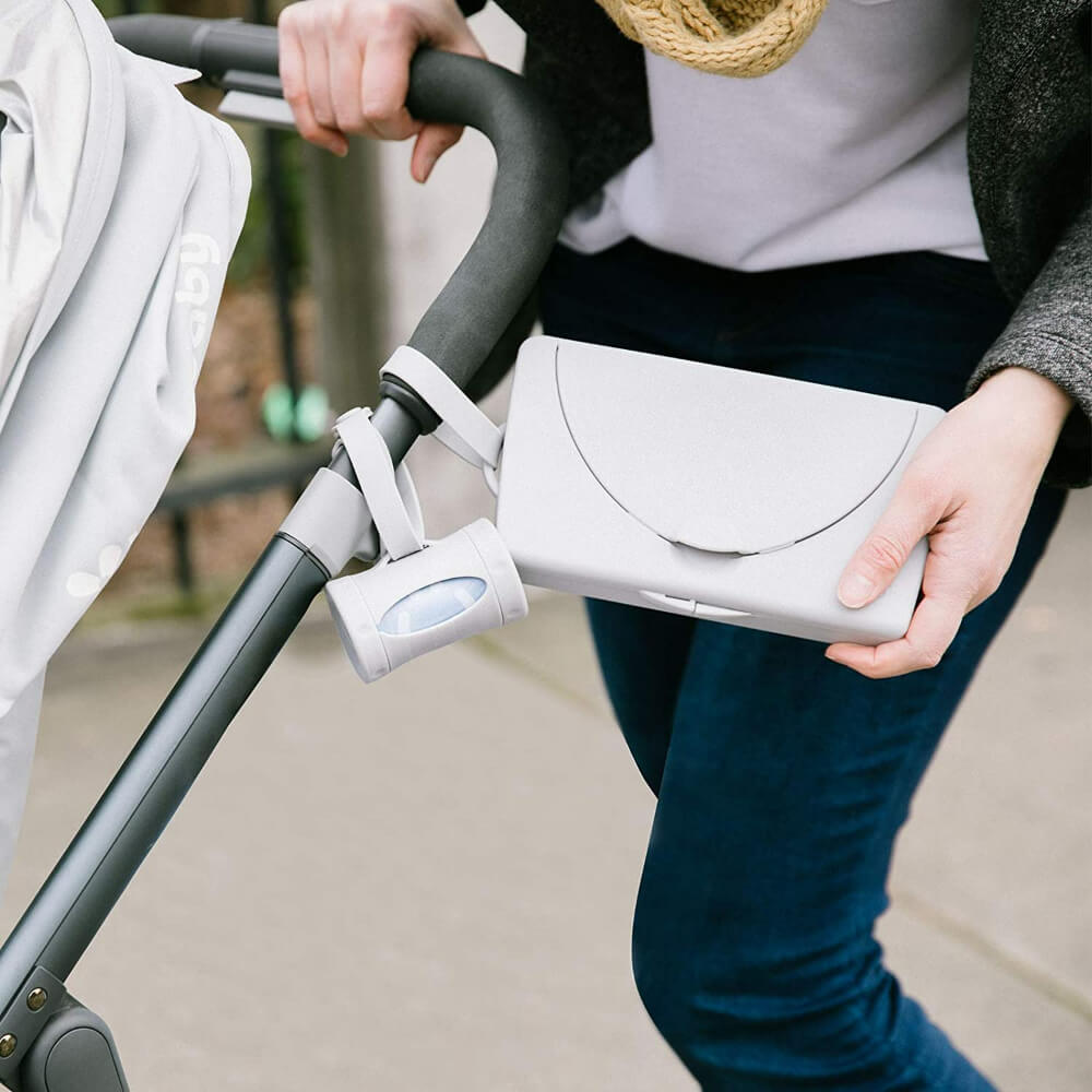 Ubbi On-The-Go Bag Dispenser - Grey