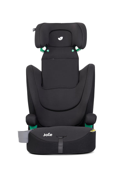 Joie Elevate R129 Certified Toddler to Booster Car Seat | i-Size Safety | Adjustable Headrest, Ventilated Comfort, Belt Install, Cup Holder, Machine-Washable Covers | Usage from 15 Months to 12 Years