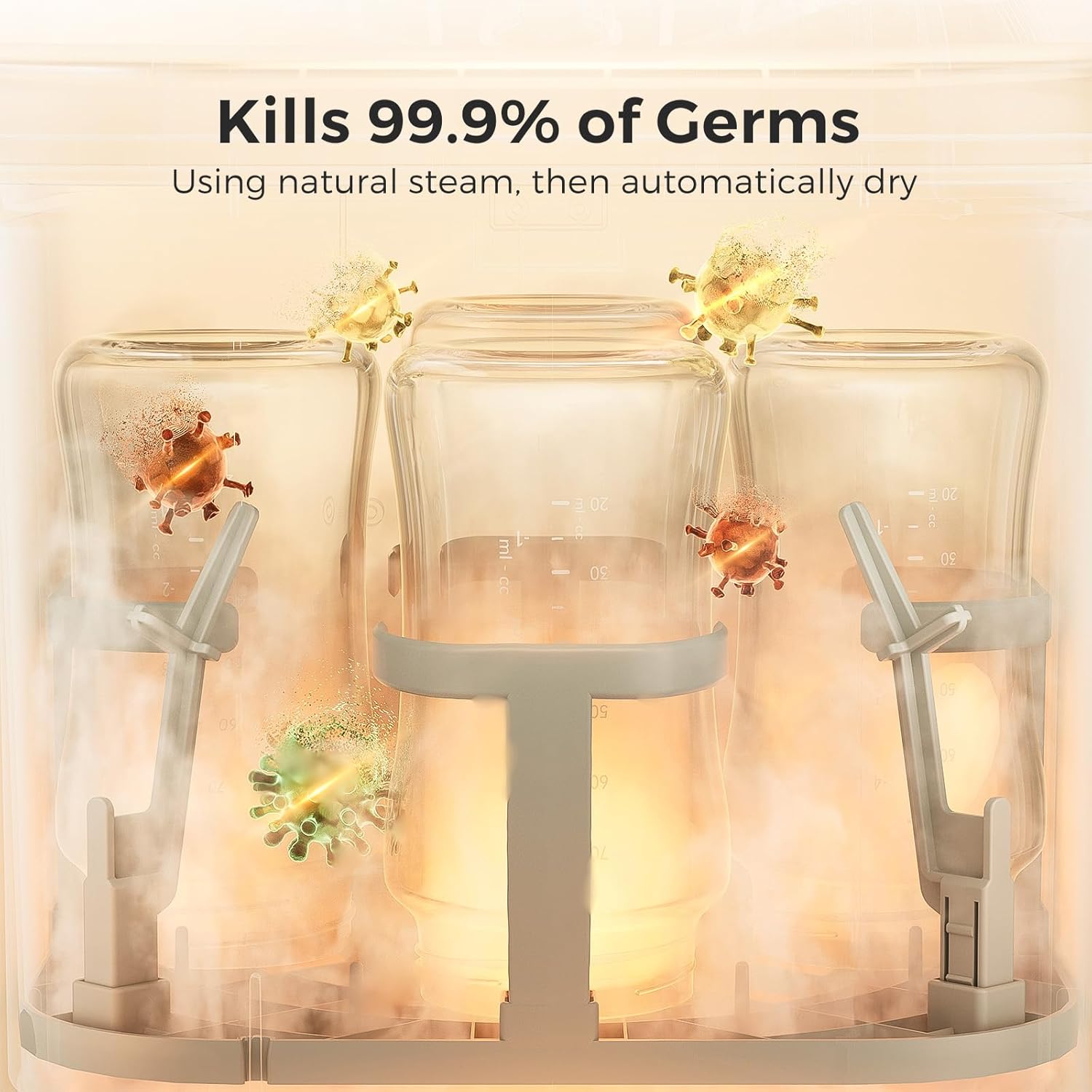 Momcozy Sterilizers & Washer KleanPal Pro Baby Bottle Washer