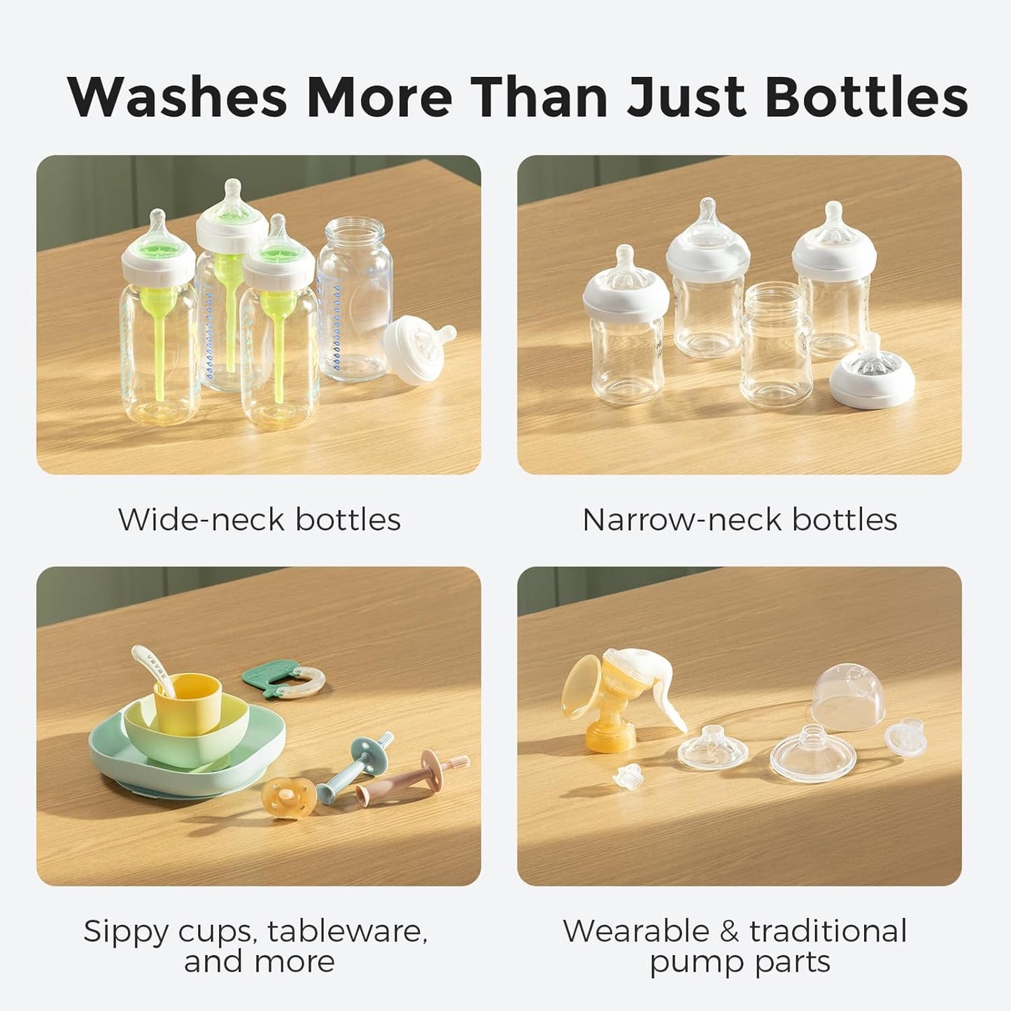 Momcozy Sterilizers & Washer KleanPal Pro Baby Bottle Washer
