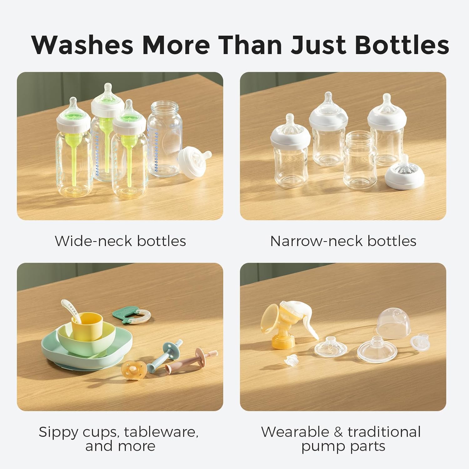 Momcozy Sterilizers & Washer KleanPal Pro Baby Bottle Washer