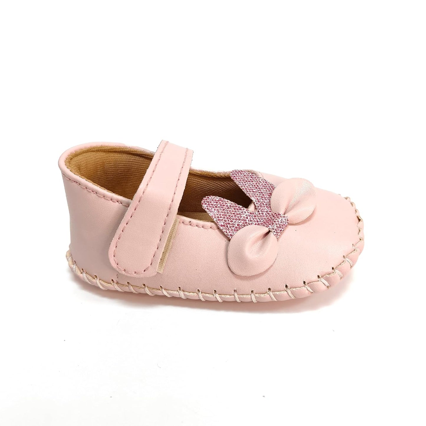 Nuluv Infant Girl's Kids Shoes Booties for Baby Girls |1 Pair| Pink