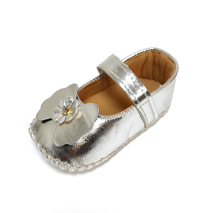 Nuluv Infant Girl's Kids Shoes Booties for Baby Girls |1 Pair| Silver