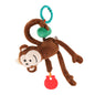Jittery Monkey Baby Toy, Vibrating Plush with Soft Fabric, Hanging Stroller and Crib Toy for Sensory Development, Fun and Engaging Soft, Safe and Non-Toxic, for Babies 3+ Months