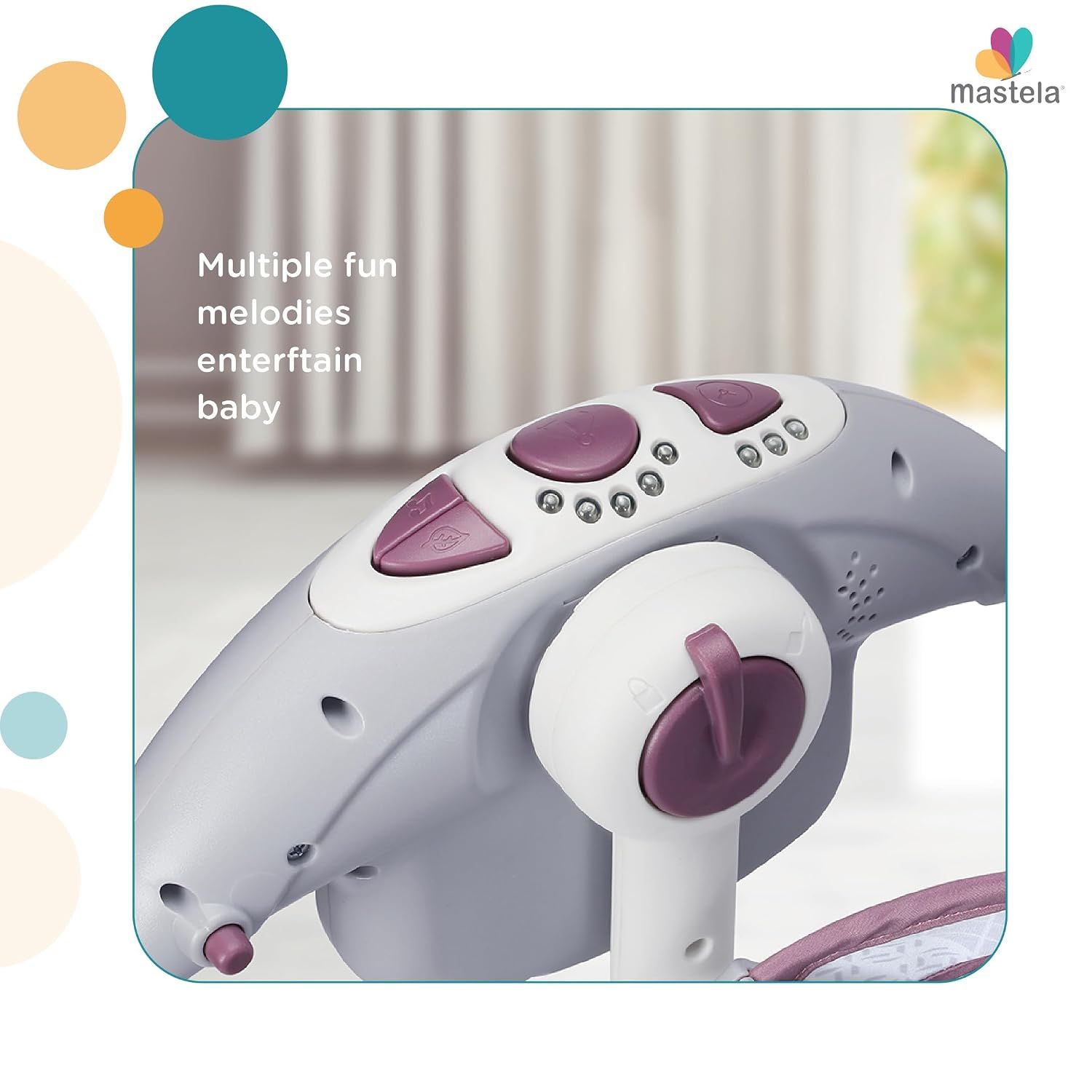 Mastela Deluxe Portable Swing, Multicolour