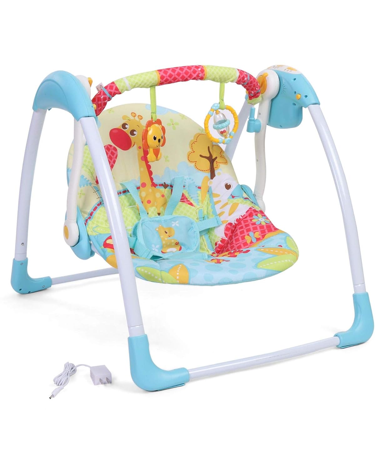 Mastela BG5063 Mastela Duluxe Portable Swing (Blue-6579), One Size