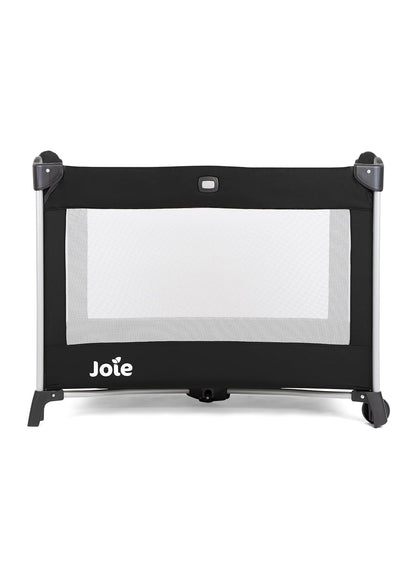 Joie Kubbie Playpen Playard for Baby - Lightweight Travel Cot & Crib, Removable Bassinet, Convertible Compact Fold for Easy Storage, 0 to 15 Kgs