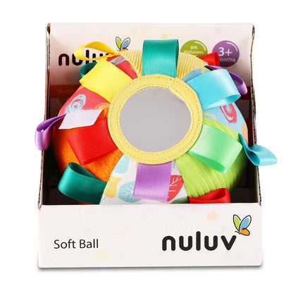 Activity Ball for Kids, Learning and Activity Playball, Infant, Toddler, and Preschool Toy for 3+ Months Old, Improves Fine Motor and Cognitive Skills, BPA, Phthalates and PVC Free, Multicolour