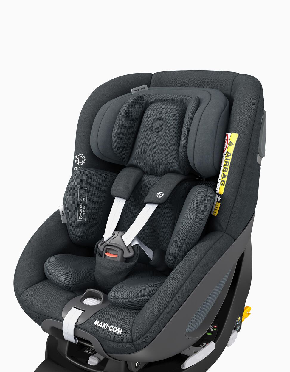Maxi Cosi Baby Seat Pearl 360 (Birth to 48 Months) Graphite Open Box