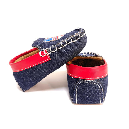 Nuluv Infant Boy's Kids Shoes Booties for Baby Boys|1 Pair| Navy Blue