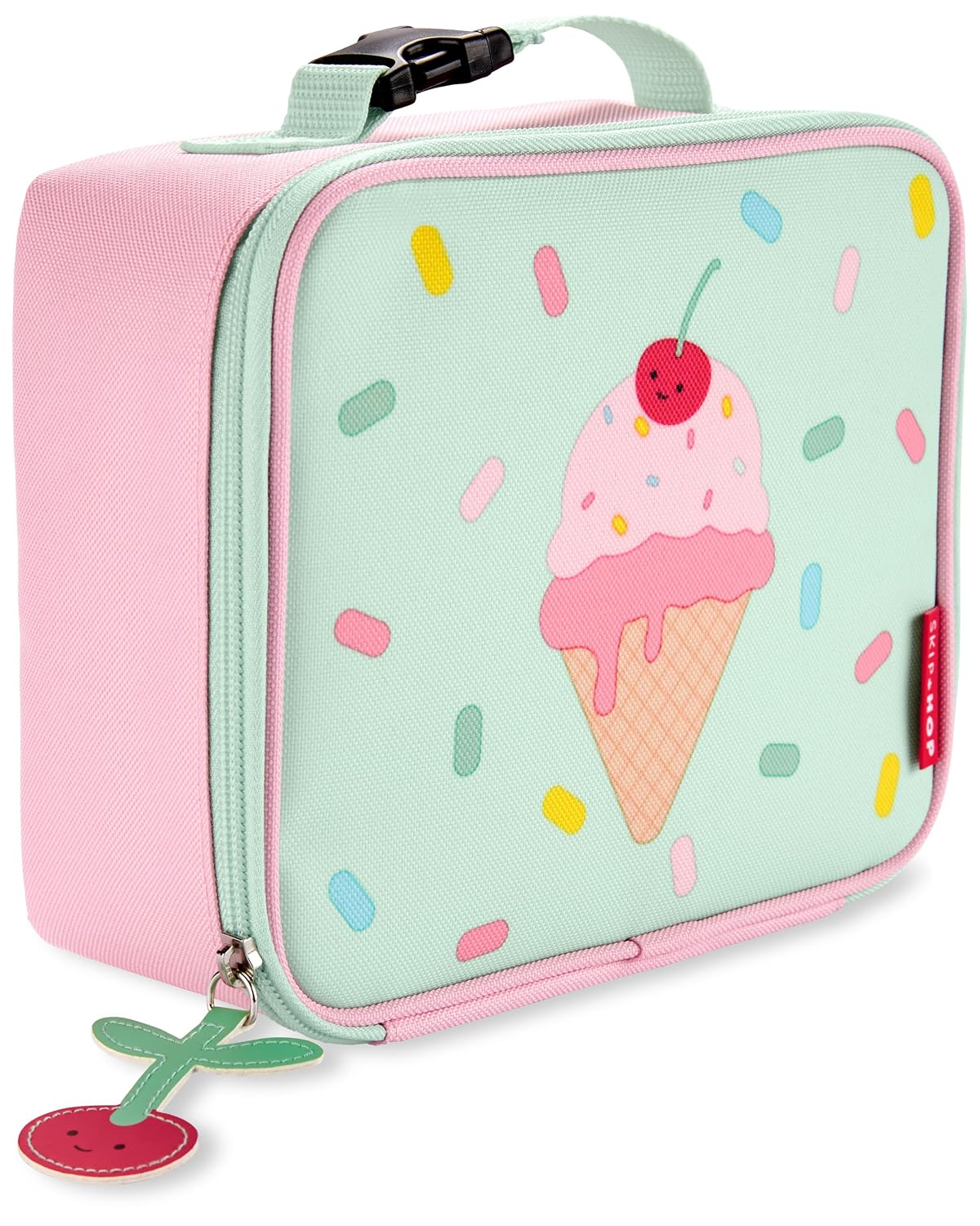 Skip Hop Sparks Kids Lunch Box, Ice Cream, Insulated and Reusable