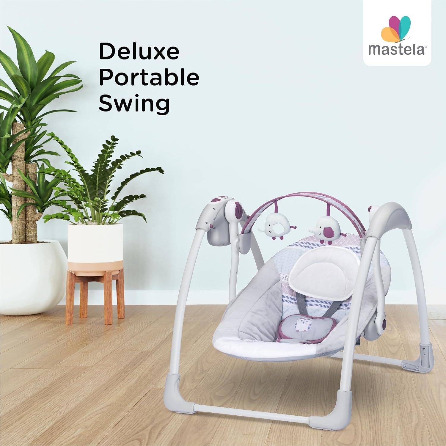 Mastela Deluxe Portable Swing, Multicolour