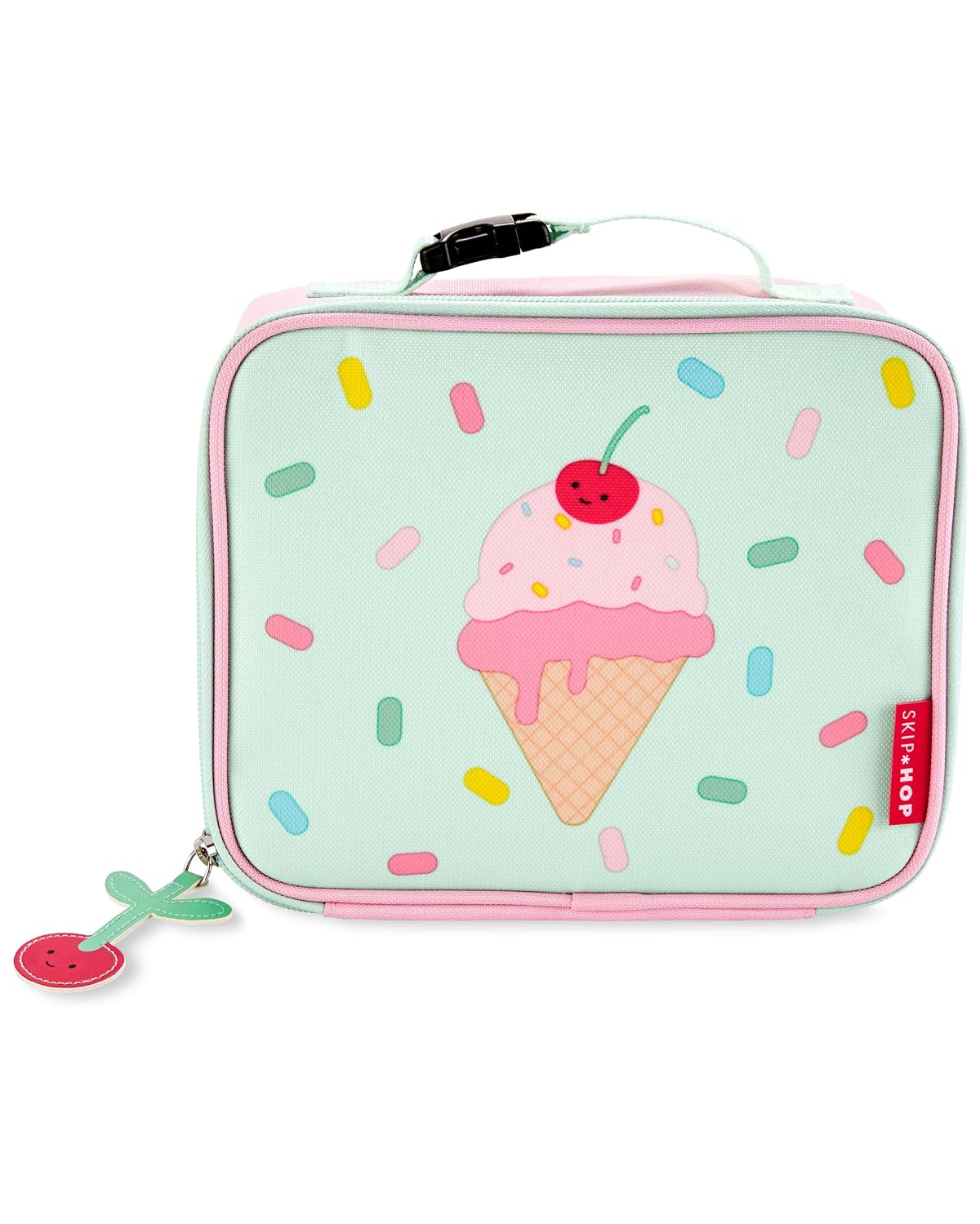 Skip Hop Sparks Kids Lunch Box, Ice Cream, Insulated and Reusable