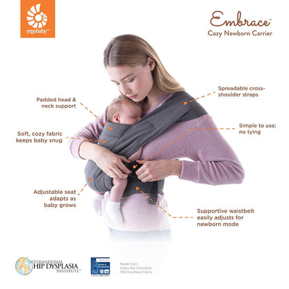 Ergobaby Embrace Carrier Mesh - Soft Air Mesh Blue