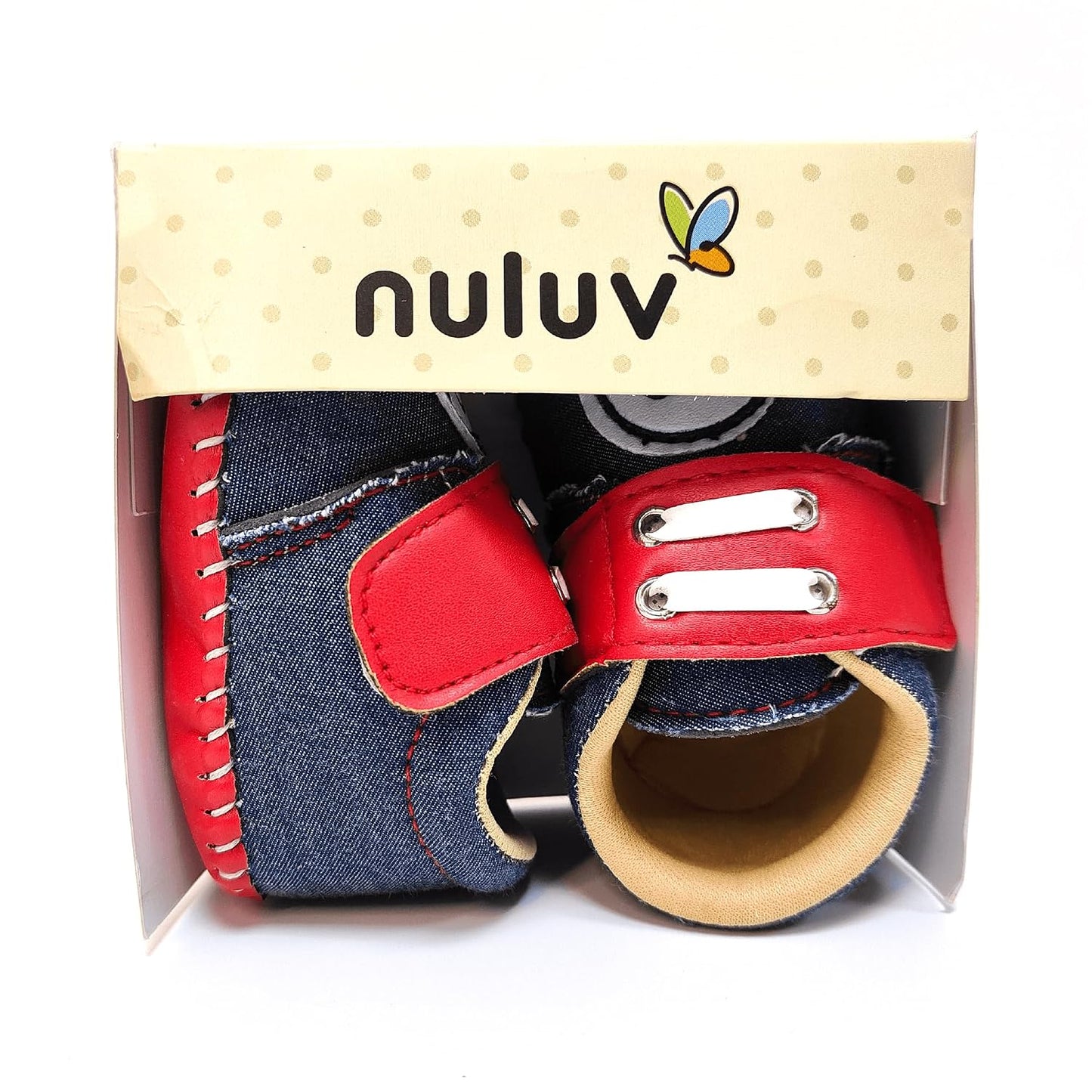 Nuluv Infant Boy's Kids Shoes Booties for Baby Boys, Kids Booties |1 Pair|Navy Blue