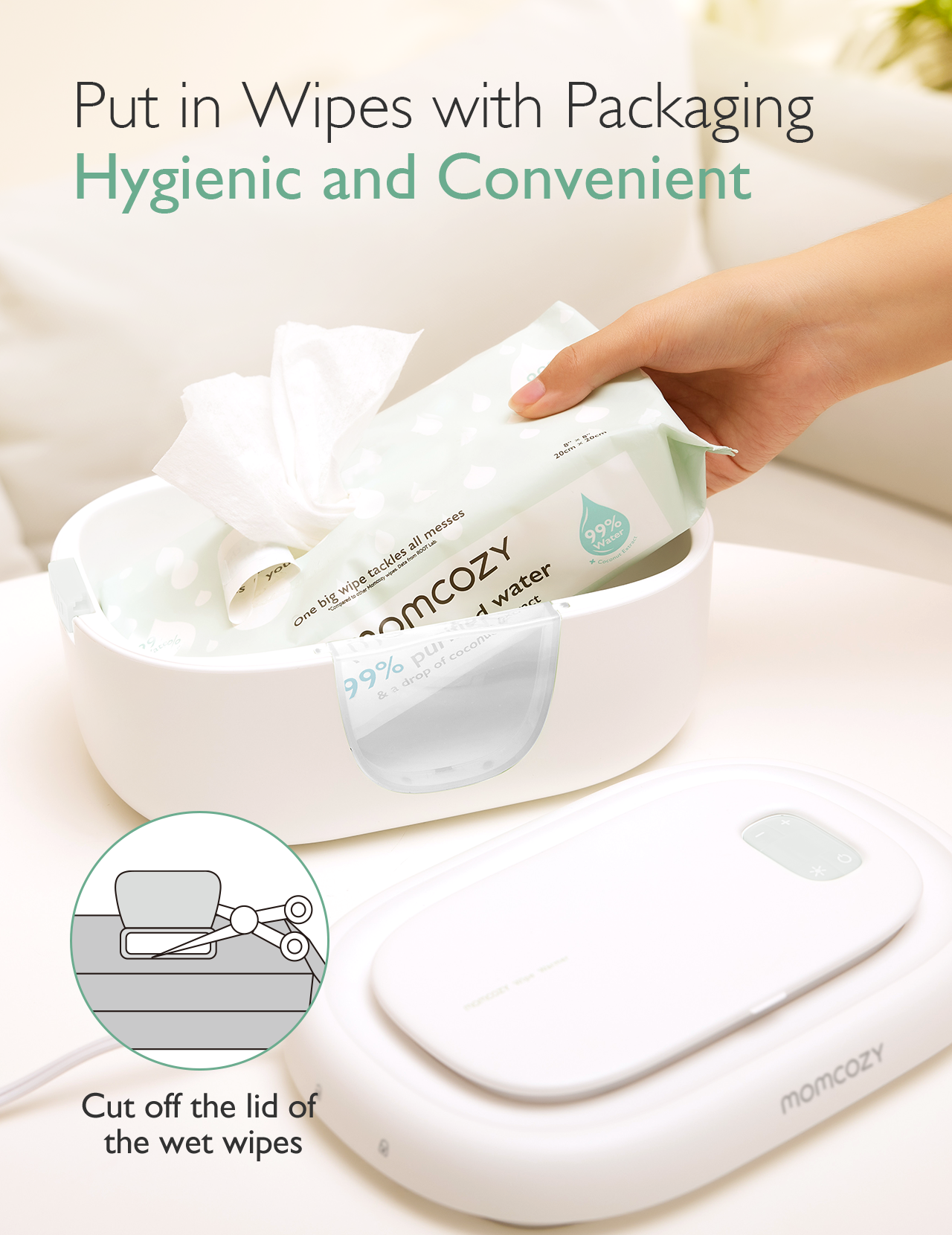 Momcozy Health Care Baby Wipe Warmer