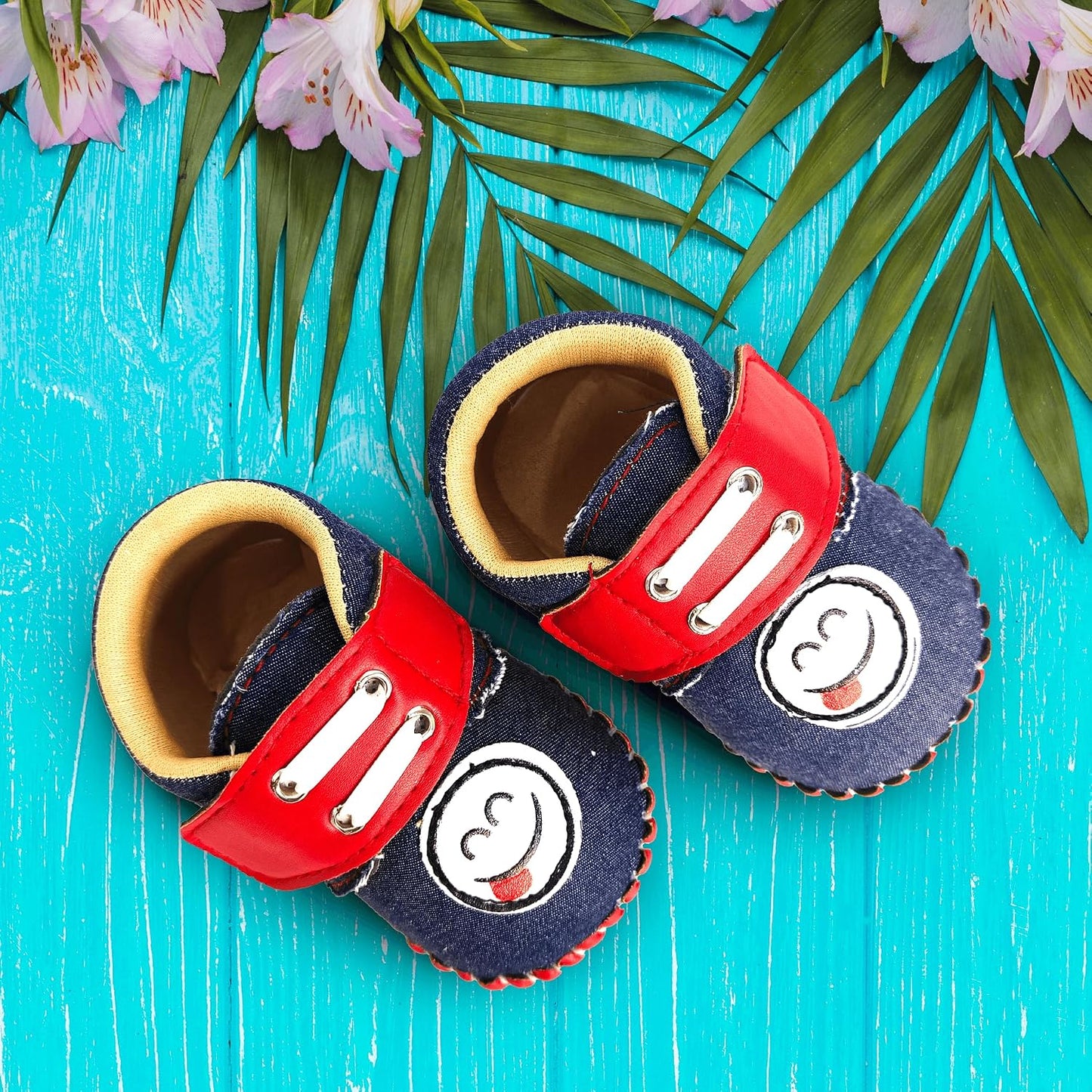 Nuluv Infant Boy's Kids Shoes Booties for Baby Boys, Kids Booties |1 Pair|Navy Blue