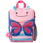 Skip Hop Big Kid Backpack, Zoo Kindergarten Ages 4-6, Butterfly