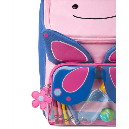 Skip Hop Big Kid Backpack, Zoo Kindergarten Ages 4-6, Butterfly