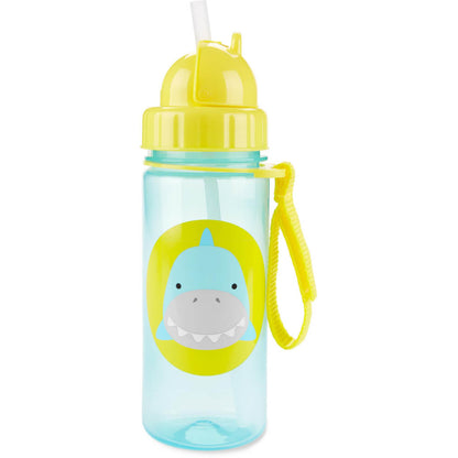Skip Hop Zoo Straw Bottle - Bpa-Free Skip Hop Bottle with an Easy Grab Strap (13 Oz, Bee)