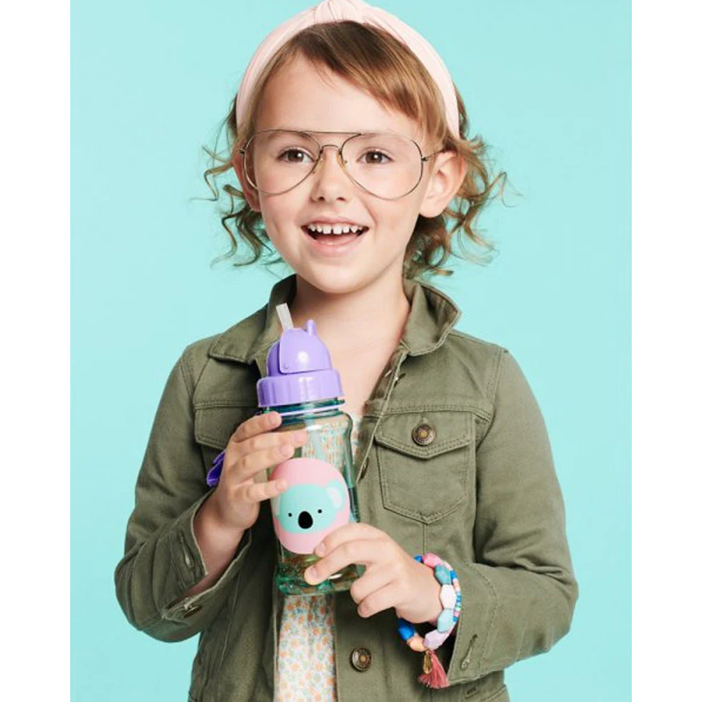 Skip Hop Zoo Straw Bottle Back to School, Koala