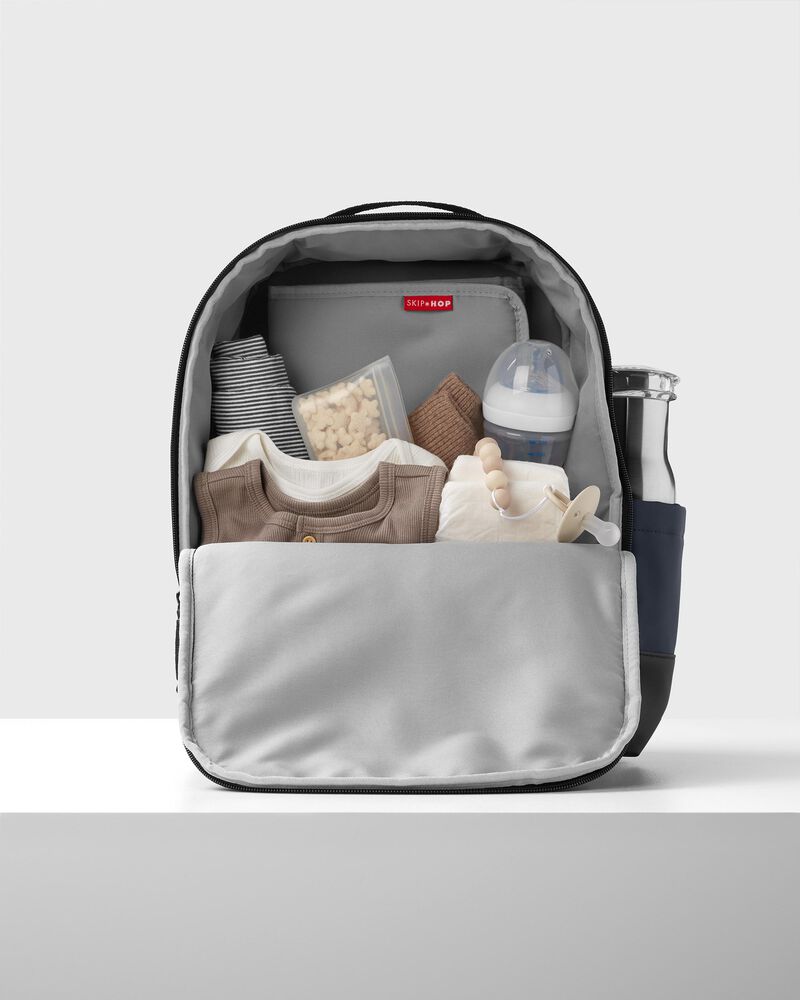 Skip Hop Flex Diaper Bag Backpack Navy Birth+ to 24M