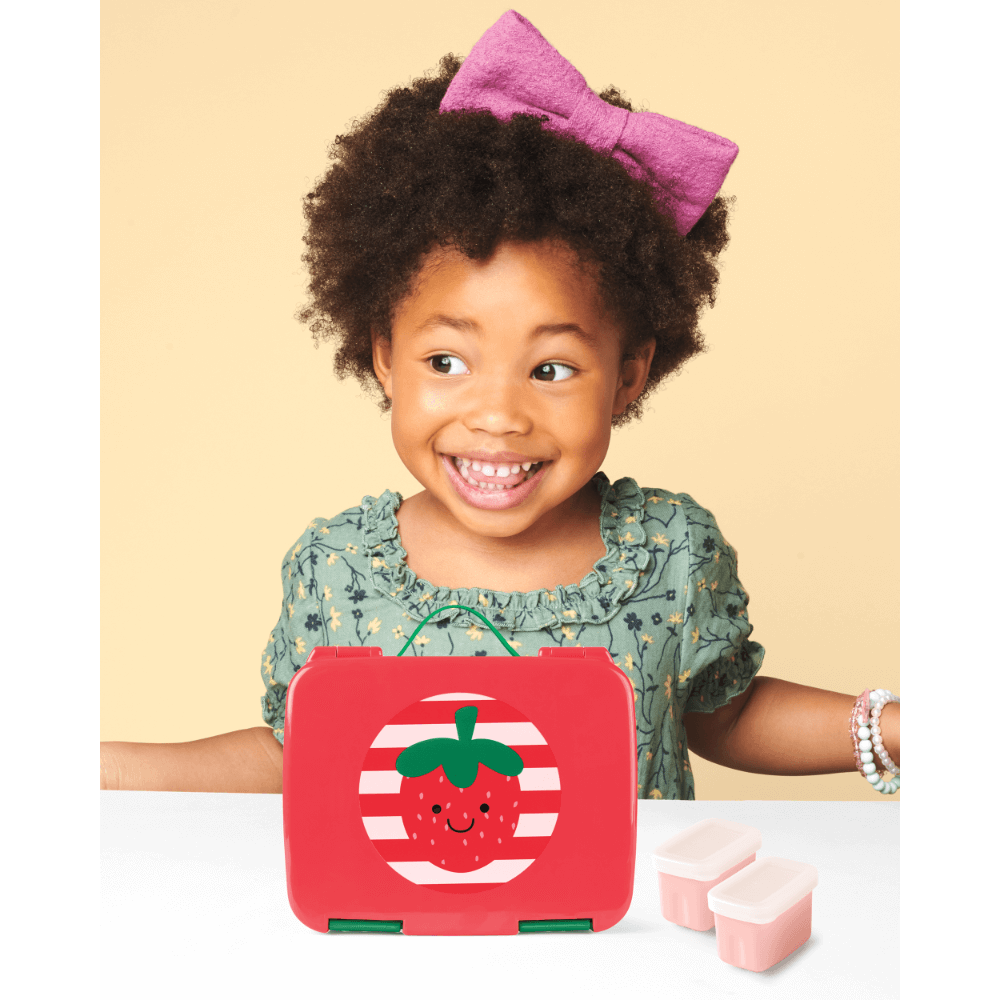 Skip Hop Spark Style Bento Lunch Box - Strawberry