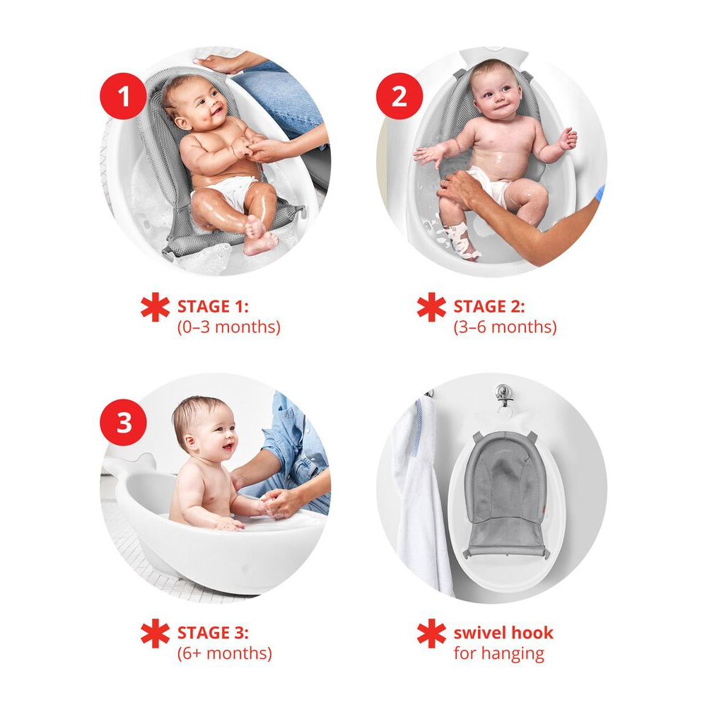 Skip Hop Moby Bathtub with Sling, Blue
