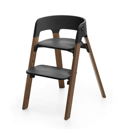 Stokke Steps High Chair - Black Warm Brown
