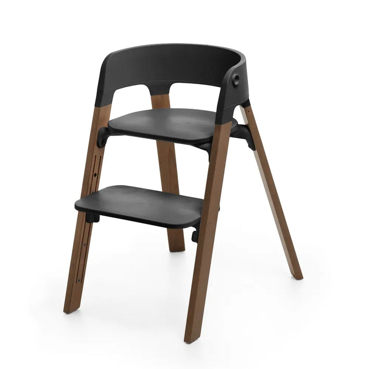 Stokke Steps High Chair - Black Warm Brown