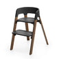 Stokke Steps High Chair - Black Warm Brown