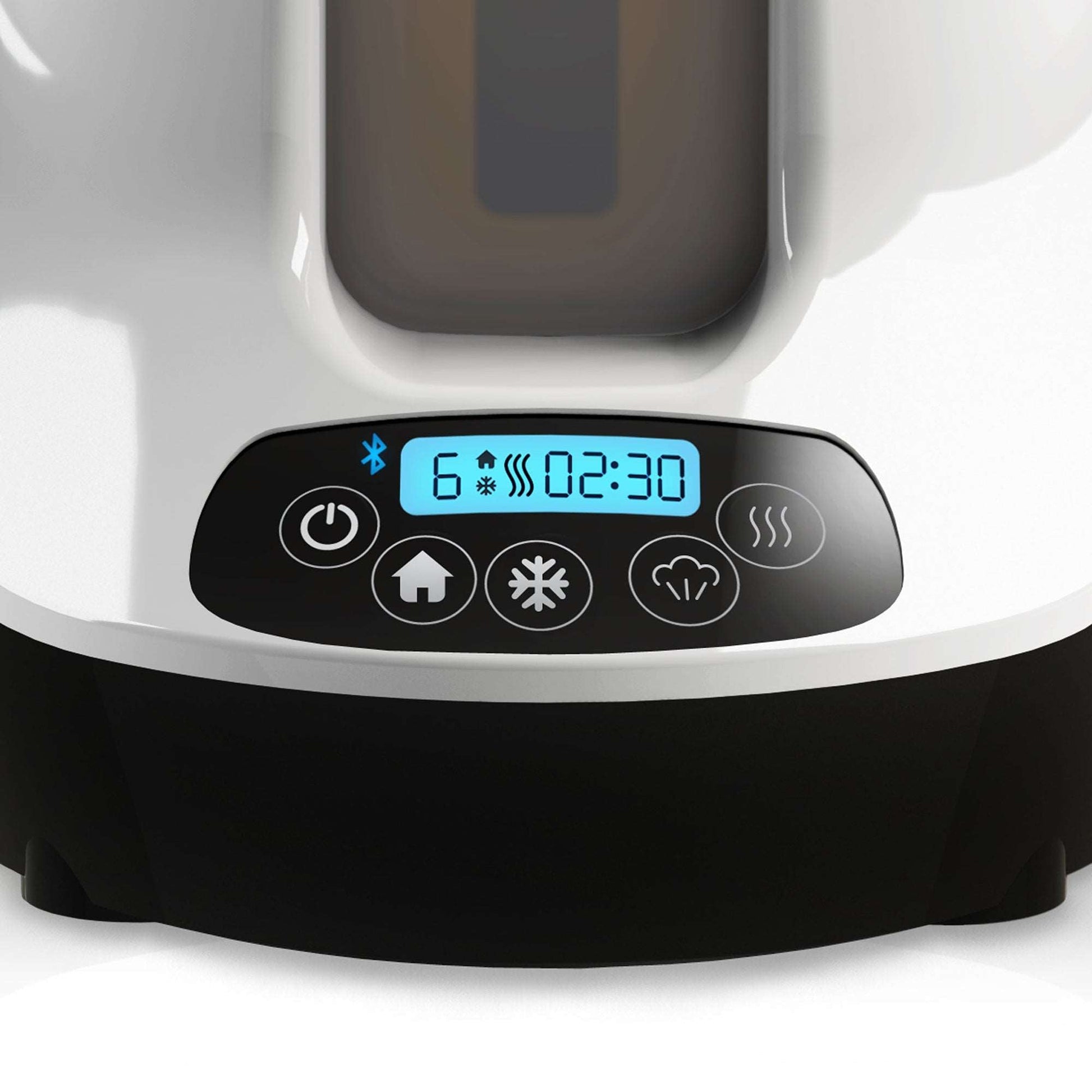 Baby Brezza Sterilizer Safe+ Smart Baby Bottle Warmer (Birth to 36 Months) White