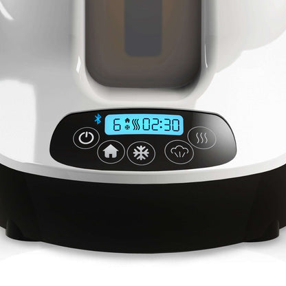 Baby Brezza Sterilizer Safe+ Smart Baby Bottle Warmer (Birth to 36 Months) White