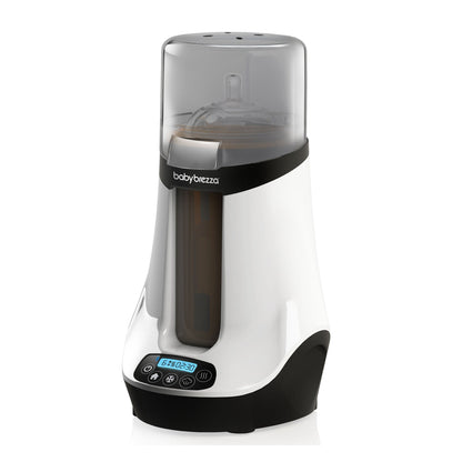 Baby Brezza Sterilizer Safe+ Smart Baby Bottle Warmer (Birth to 36 Months) White