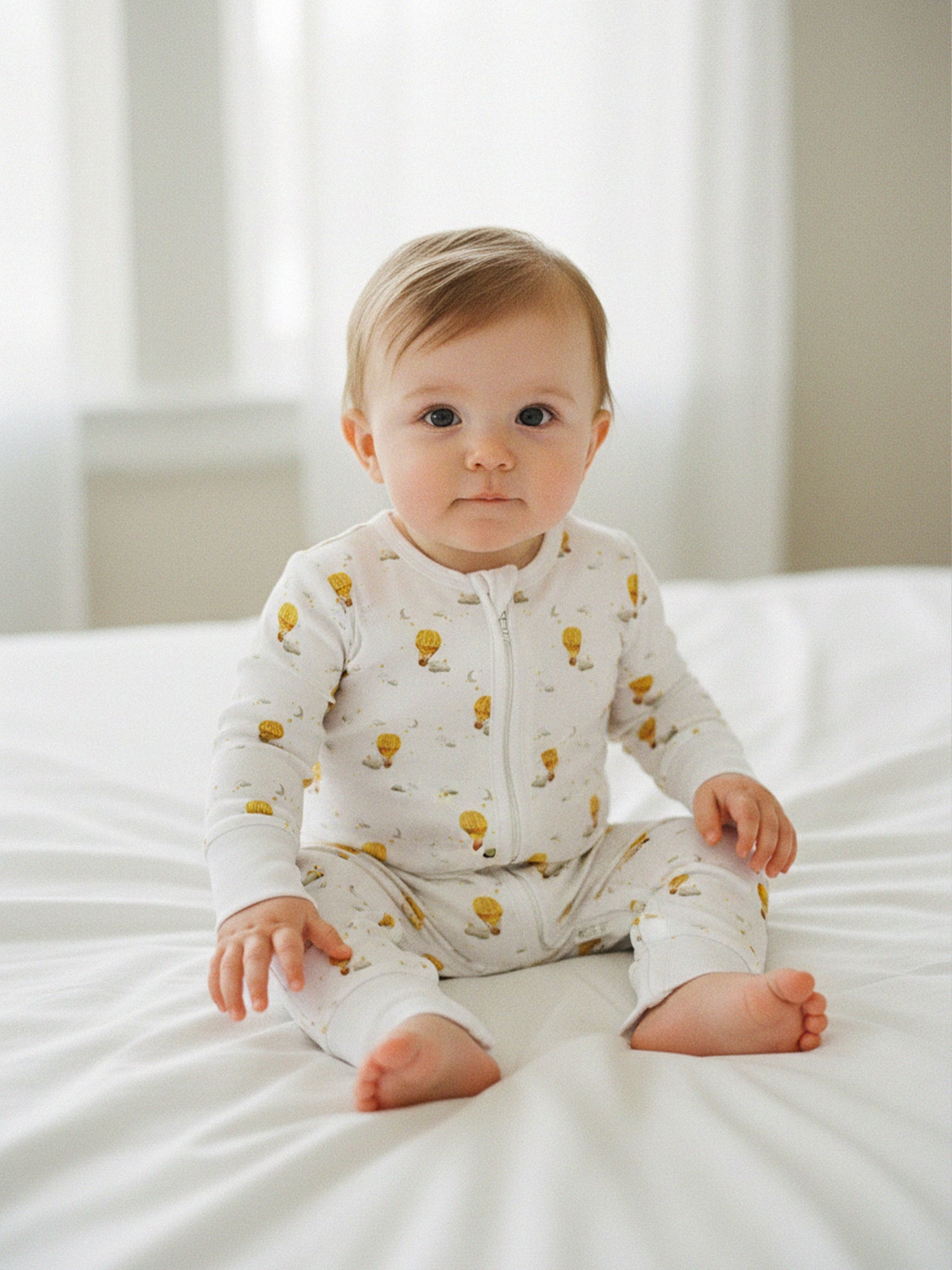 Malabar Baby Babygrow Romper - Hot Air Balloon