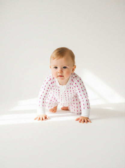 Malabar Baby Babygrow Romper - Lotus Bud