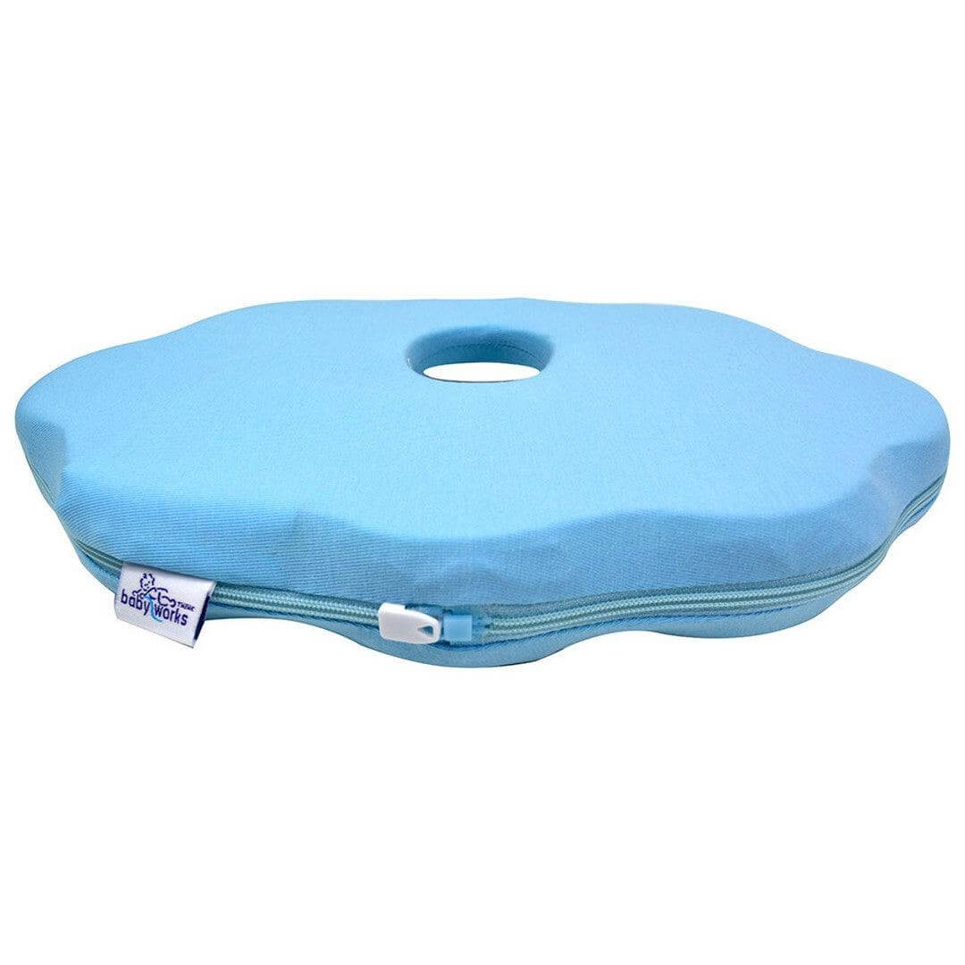 Babyworks Blue Color Cloud 9 Head Support With Bamboo Cover || Birth+ to 24months