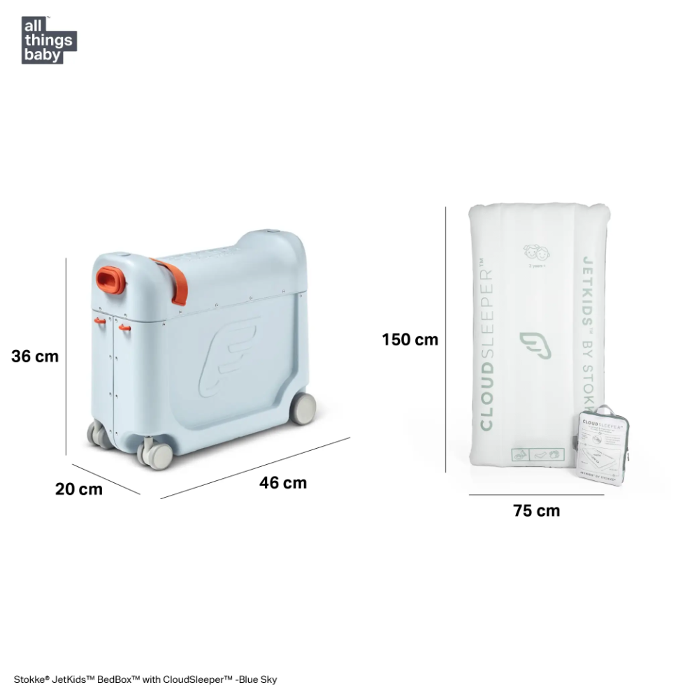 Stokke JetKids BedBox - Arctic Blue