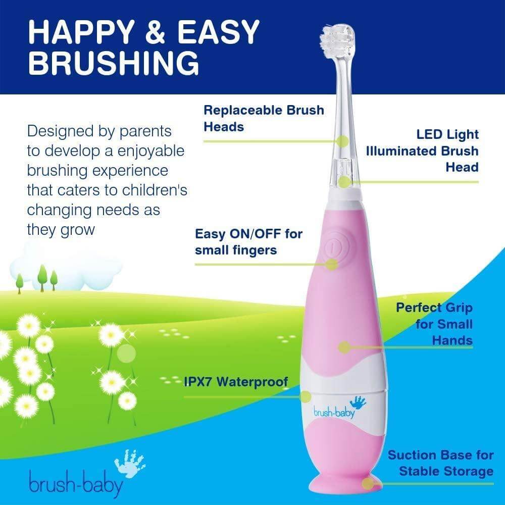 Brush Baby Babysonic Electric Toothbrush || Birth+ to 36months