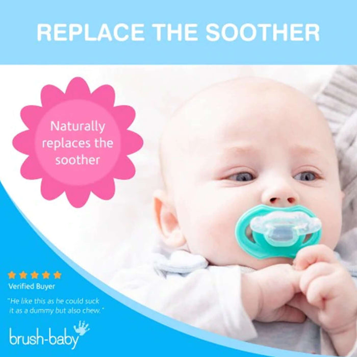 Brush Baby Front Ease Teether & Rattle || 3months To 1years