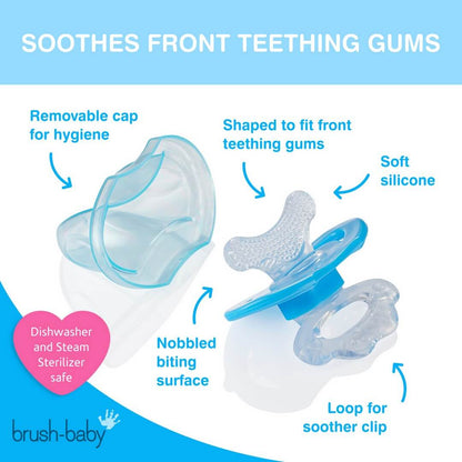 Brush Baby Front Ease Teether & Rattle || 3months To 1years