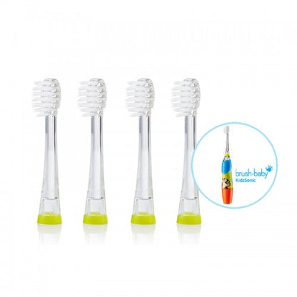Brush Baby Kidz Sonic Replacement Heads || Birth+ to 36months